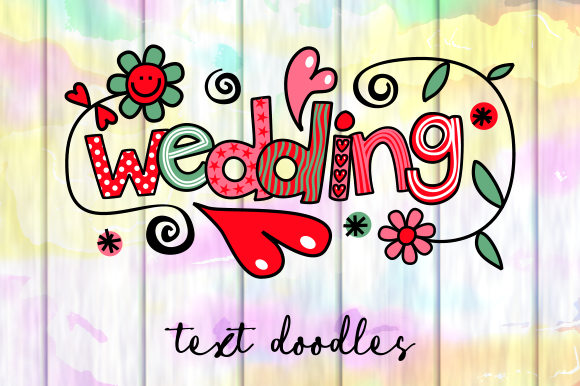 Love & Marriage Wedding Text Titles: A Designer’s Review