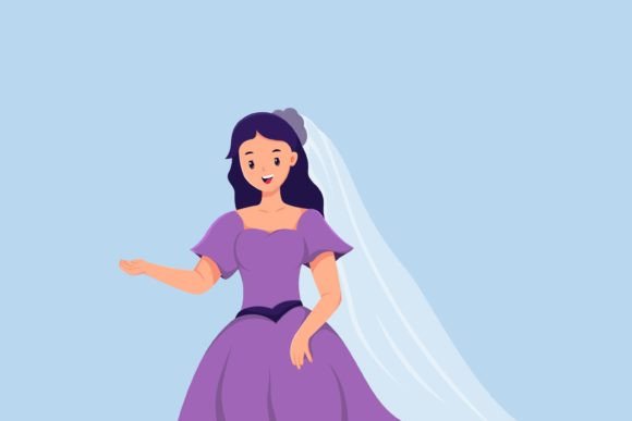 Wedding Brides Character Illustration: Creative Asset Guide