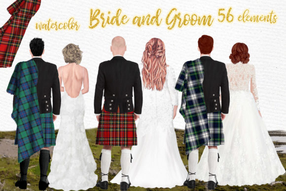 Wedding Clipart & Men in Kilts: A Designer's Guide