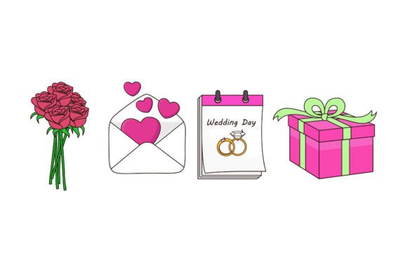 Wedding Elements: Elevating Your Designs with Elegant Graphics