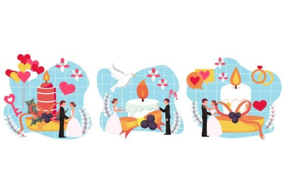 Wedding Flat Bundle Design Illustration: Your Complete Guide
