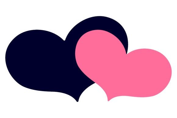 Wedding Hearts Flat Icon: Funny Photo Stickers for Groom and Bride