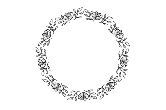 Wedding Wreath 06: Your Go-To SVG Font for Elegant Projects